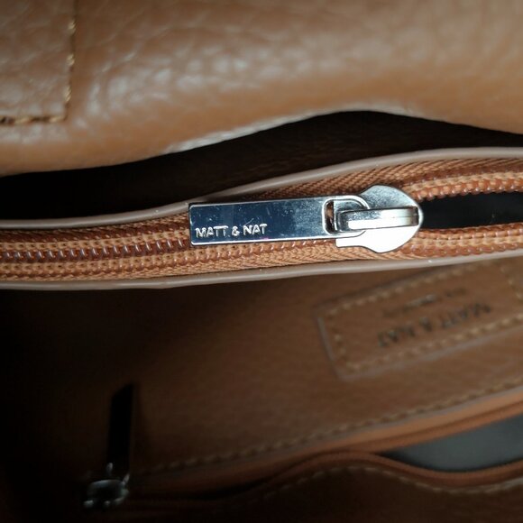 Matt & Nat Brown Tote Bag - Picture 7 of 14